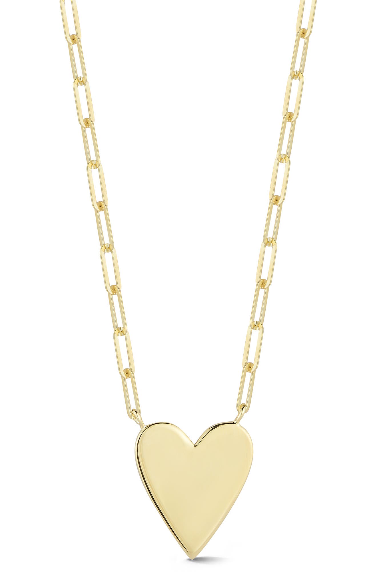 GLAZE JEWELRY Yellow Gold Vermeil Heart 