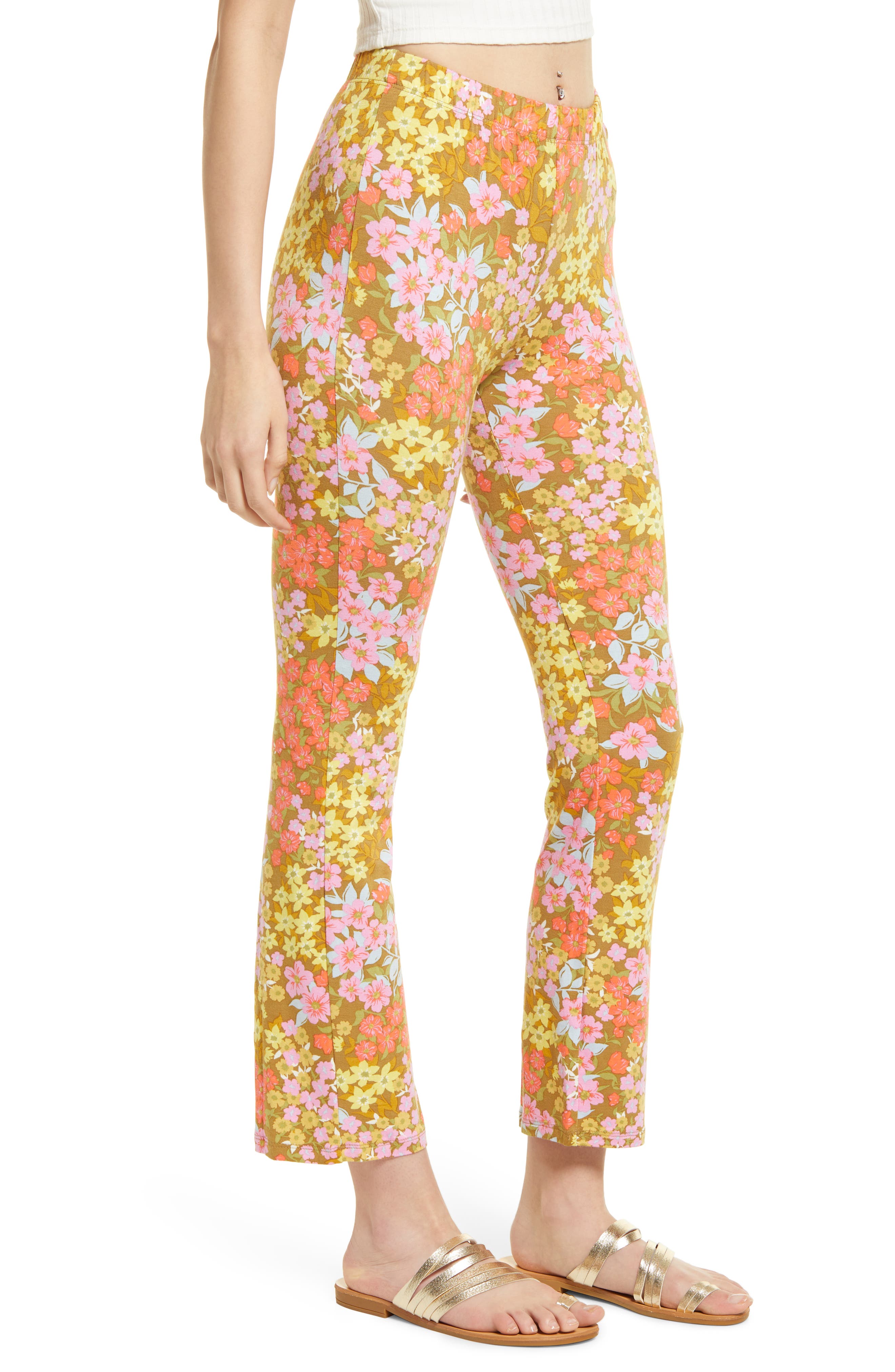 yellow billabong pants