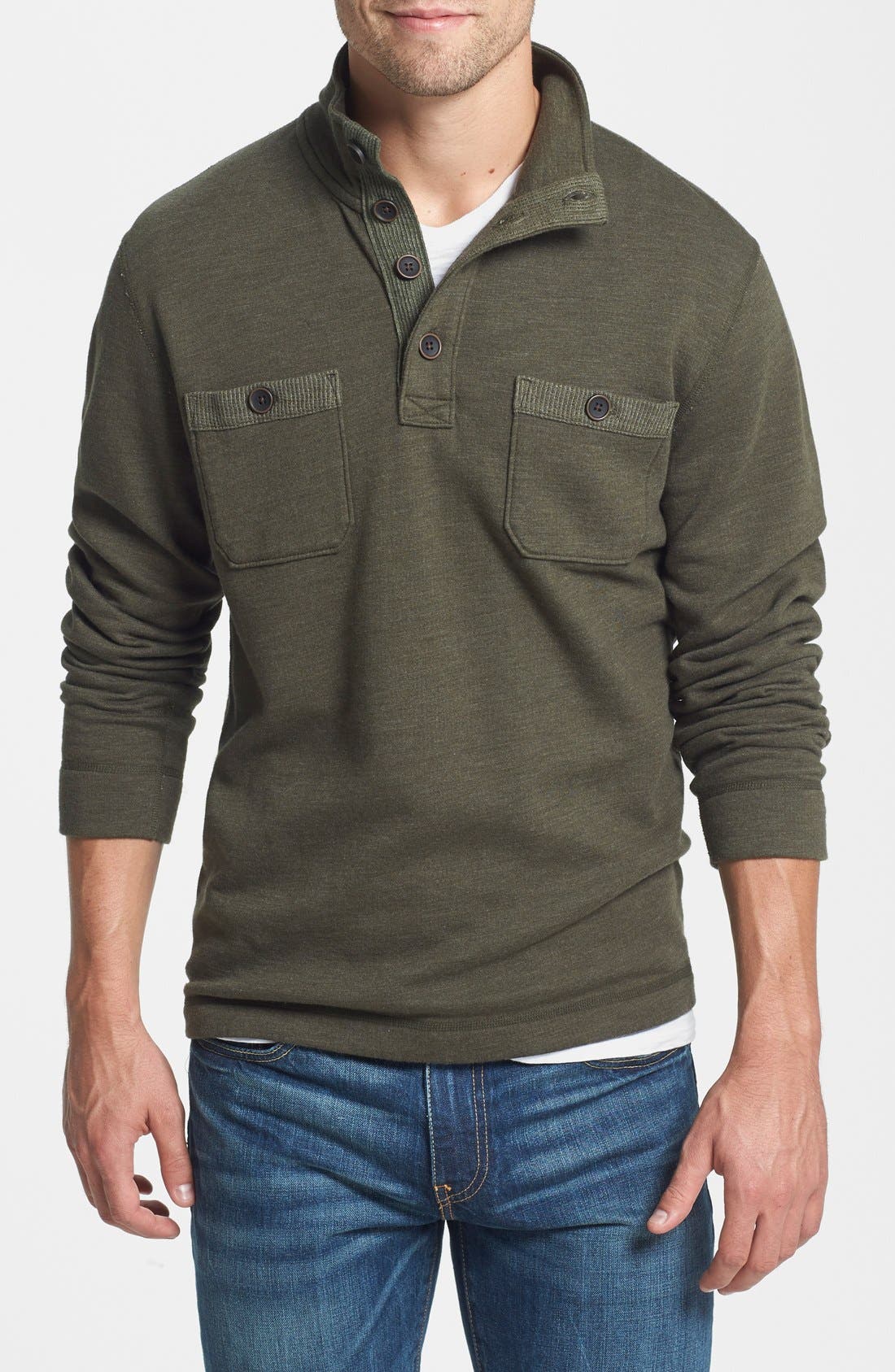 Lucky Brand Mock Neck Pullover Sweater Nordstrom