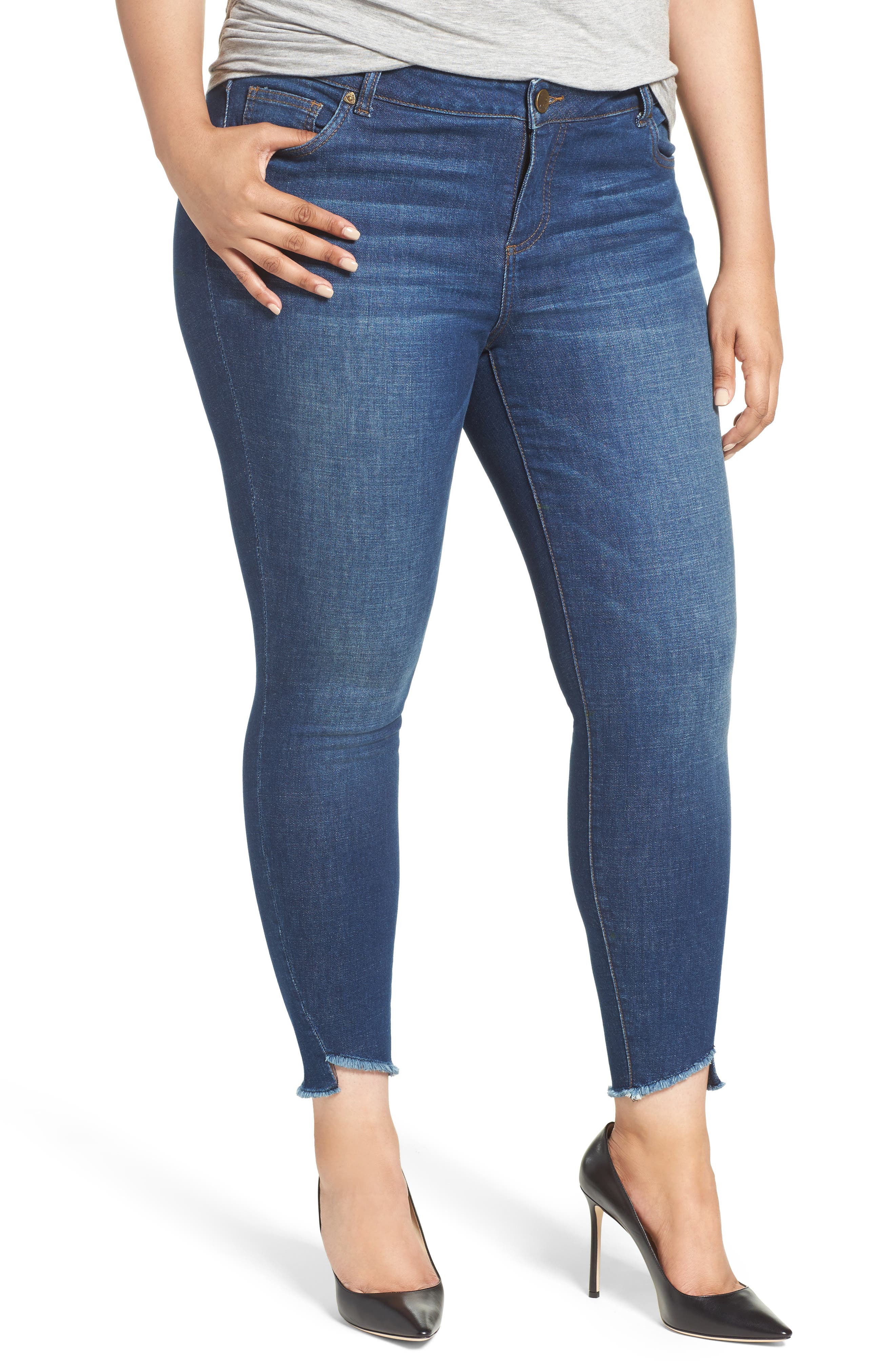 KUT from the Kloth Skinny Ankle Jeans (Plus Size) Nordstrom