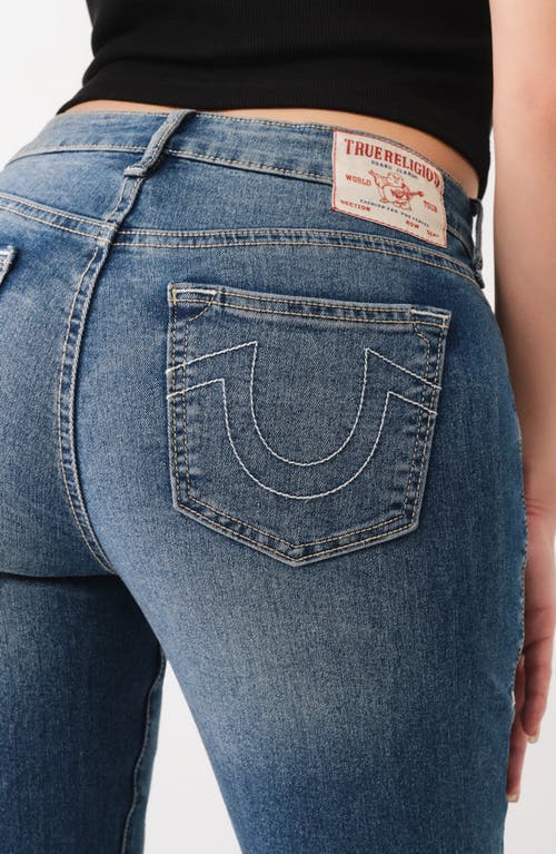 True Religion Brand Jeans Jennie Mid Rise Skinny Jeans In Medium Sunkissed Wash