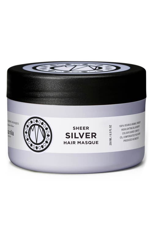 Maria Nila Sheer Silver Hair Mask In No Color