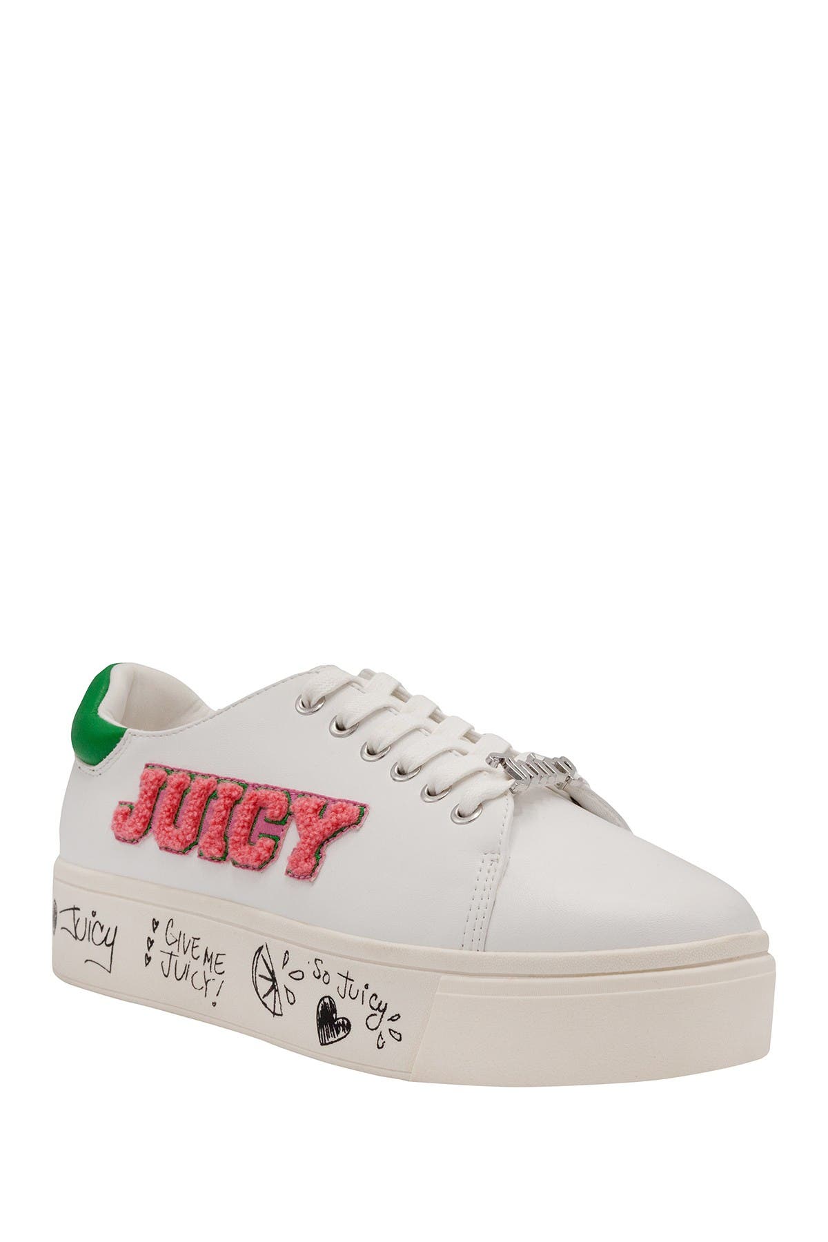 juicy couture white shoes