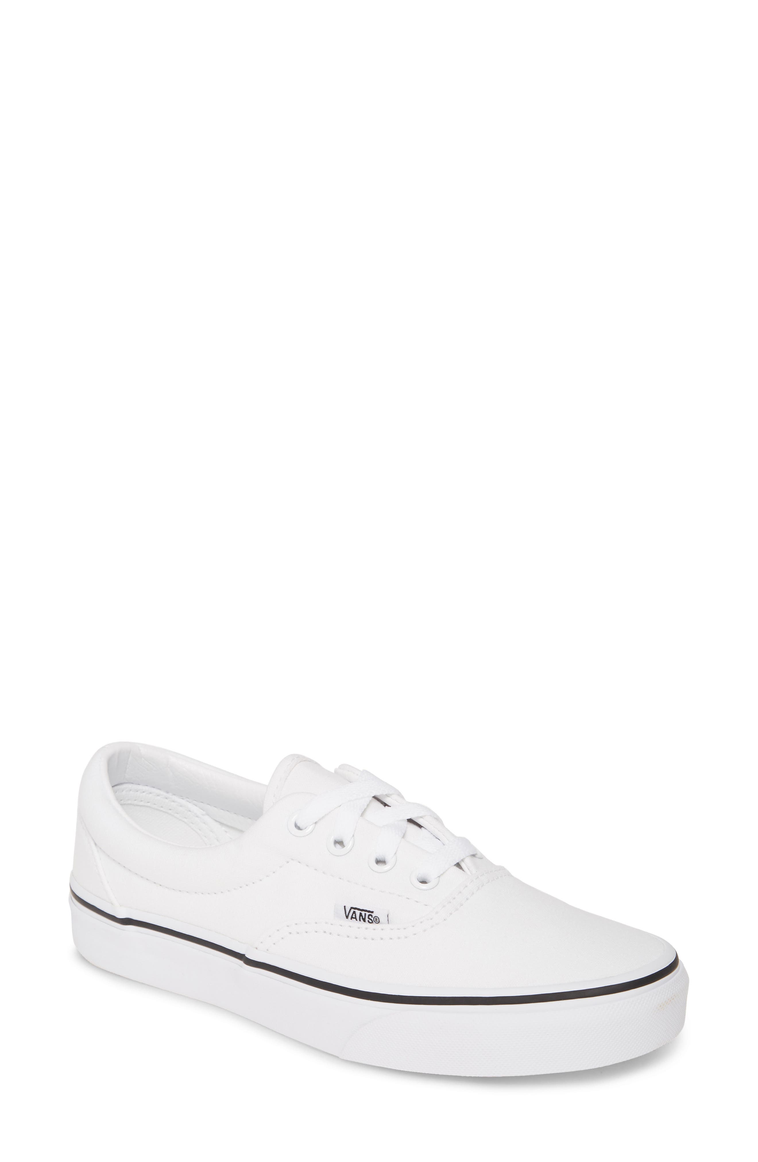 womens white lace up vans