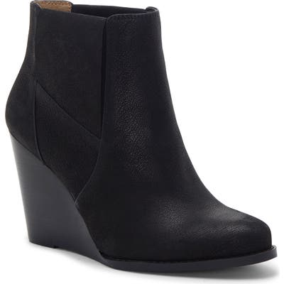 Jessica Simpson Ciandra Wedge Bootie- Black
