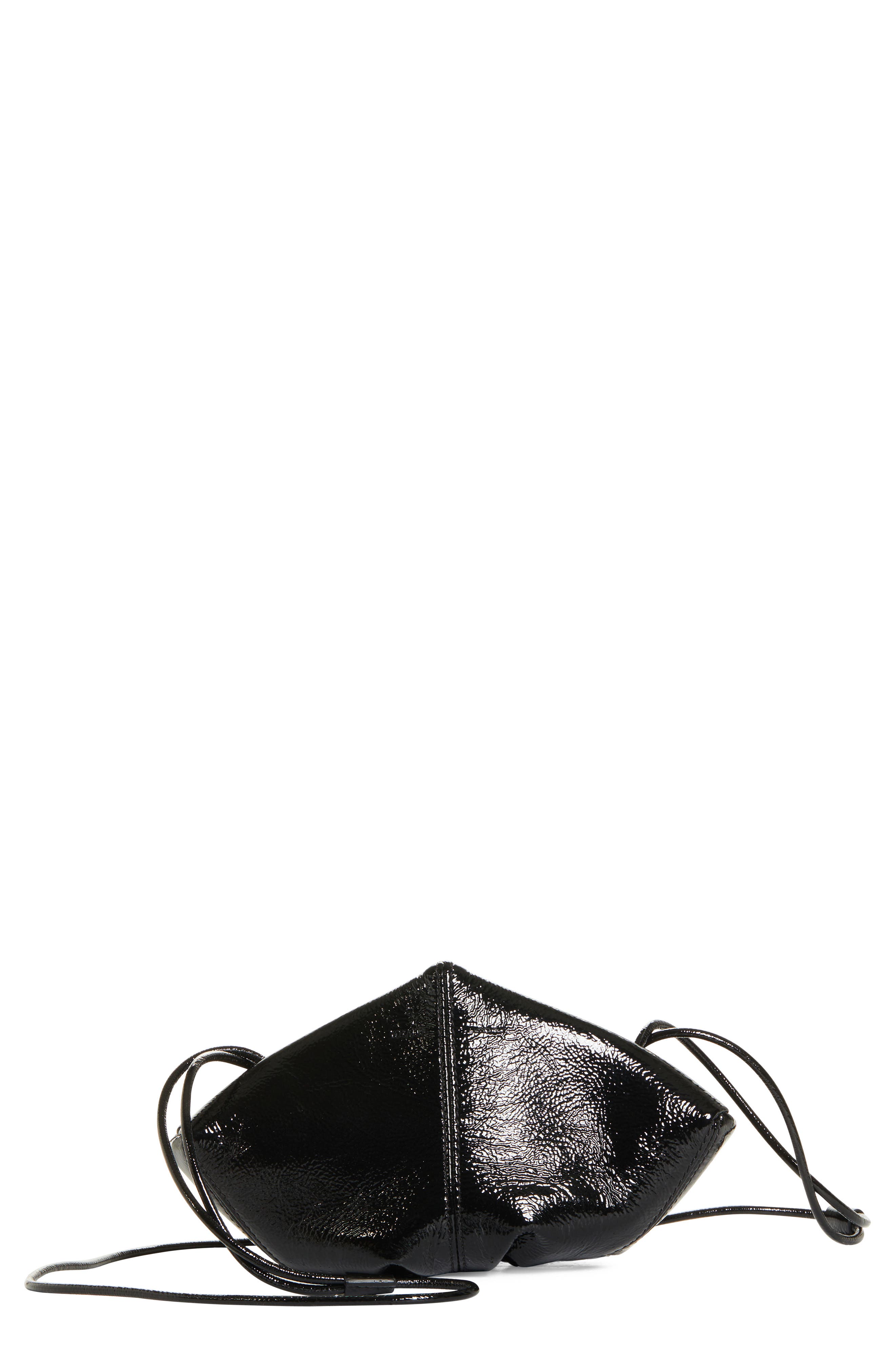 Khaite Small Edith Leather Crossbody Bag in Black at Nordstrom