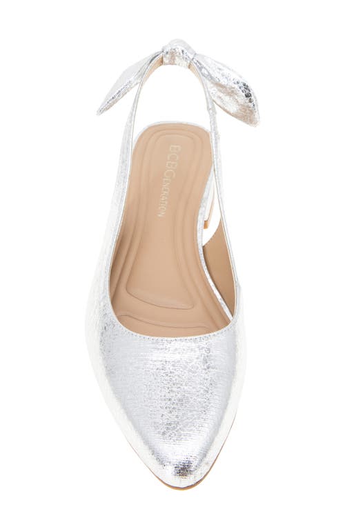 Bcbgeneration Torna Pump In Silver