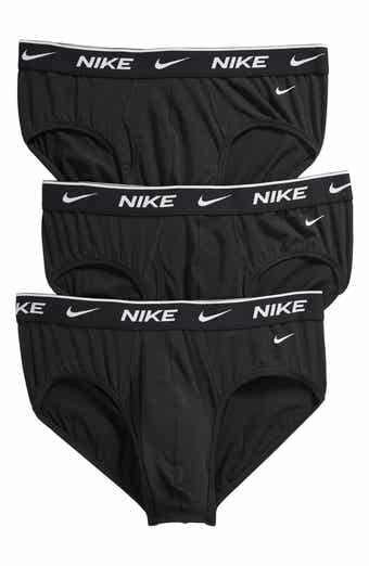 Nike Dri-FIT Essential Micro 3 pack hip briefs in black
