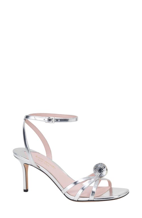 Kate Spade New York let's dance strappy sandal Silver at Nordstrom,