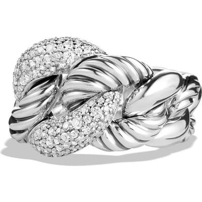 David Yurman Belmont Ring With Diamonds