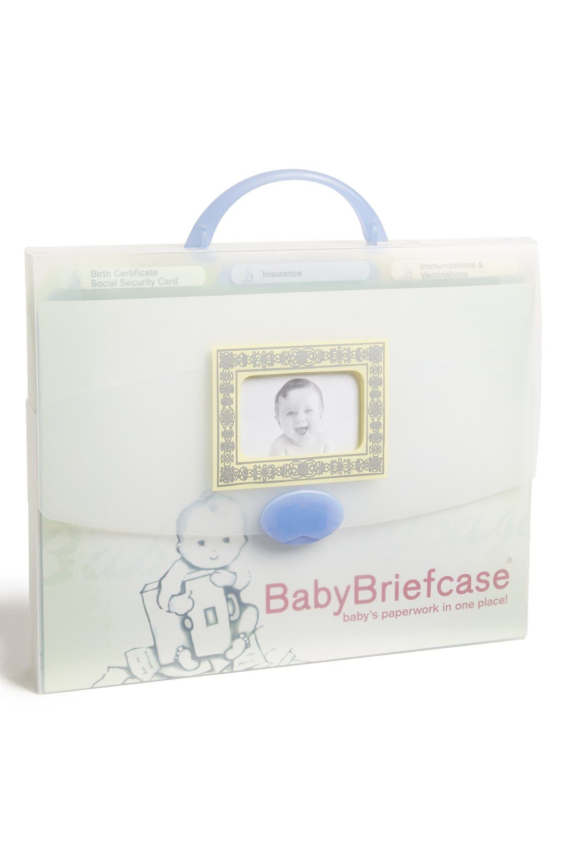 Baby Briefcase with 9 Folders Baby Document Organizer 