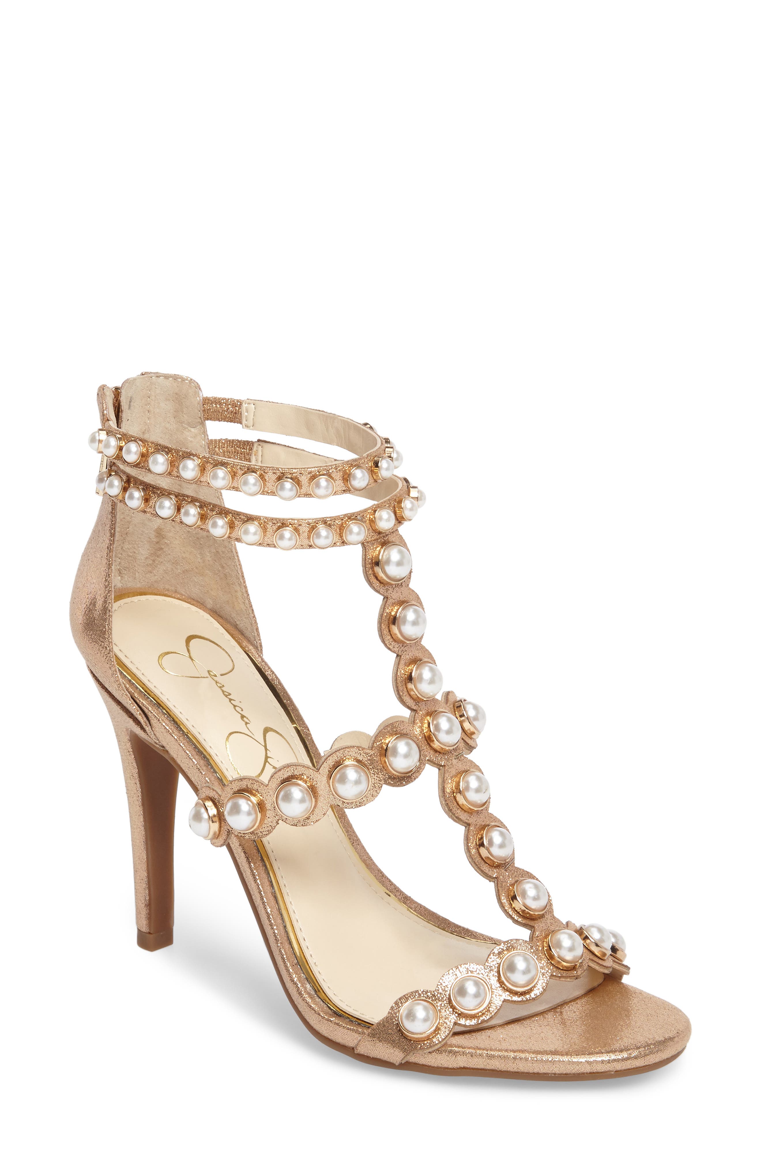 jessica simpson pearl heels