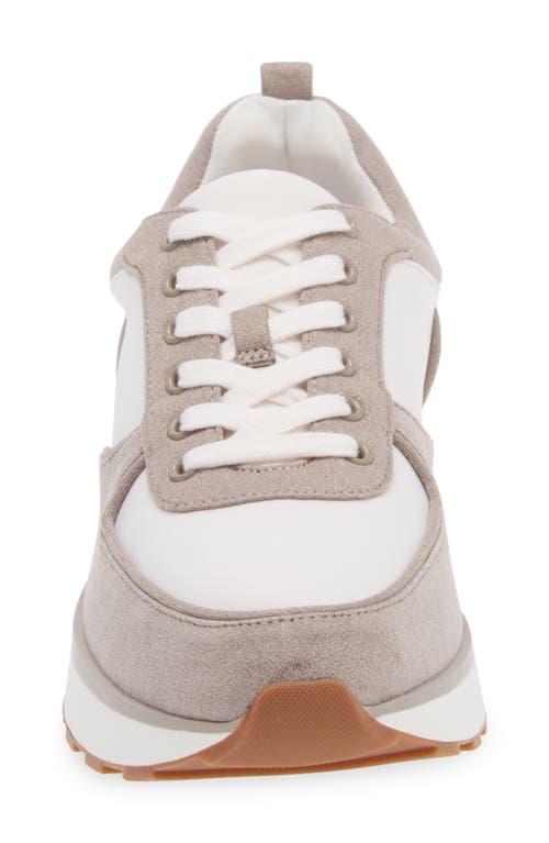 Shop Nordstrom Rack Aretha Sneaker In White-grey