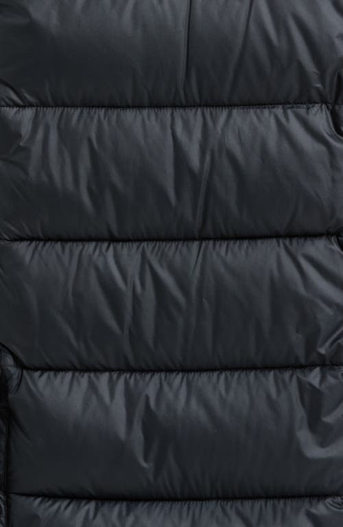 COLUMBIA COLUMBIA PIKE LAKE WATER REPELLENT HOODED LONG PUFFER VEST 