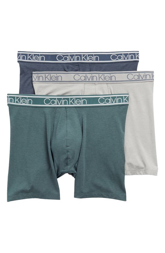 Calvin Klein Boxer Briefs In 5oy Hemisphere