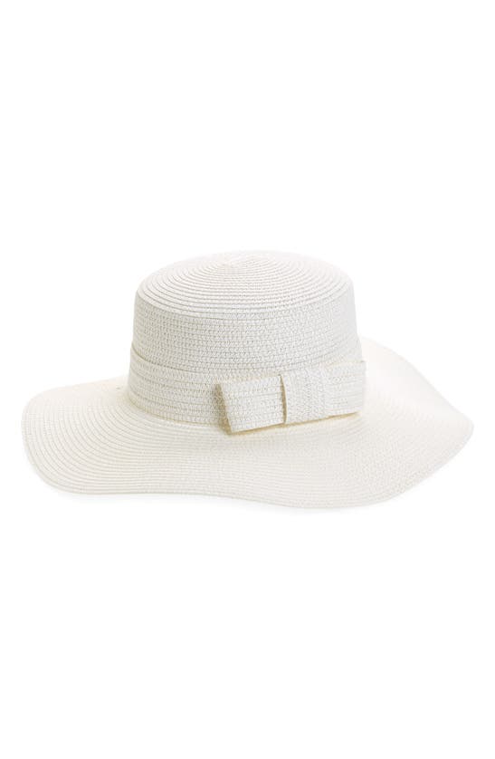Shop Nordstrom Straw Boater Hat In White