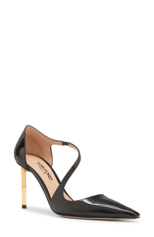 Shop Tom Ford Newton Pointed Toe Pump In Black