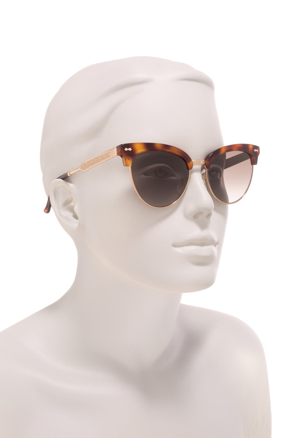 gucci 58mm clubmaster sunglasses