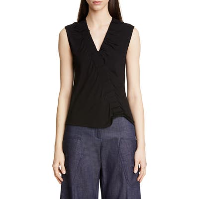 Zero + Maria Cornejo Elise Tank, Black