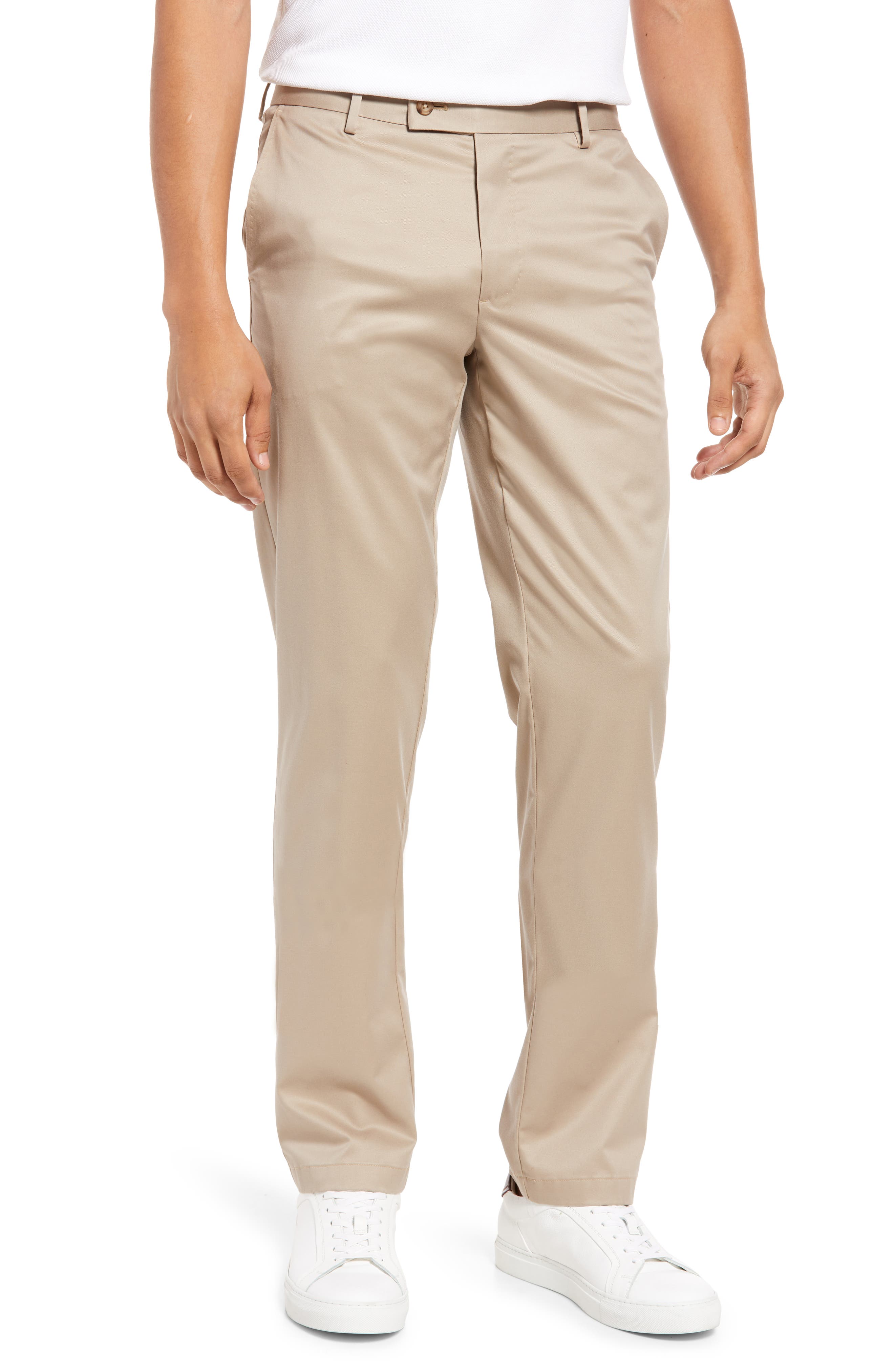 cream chinos for men