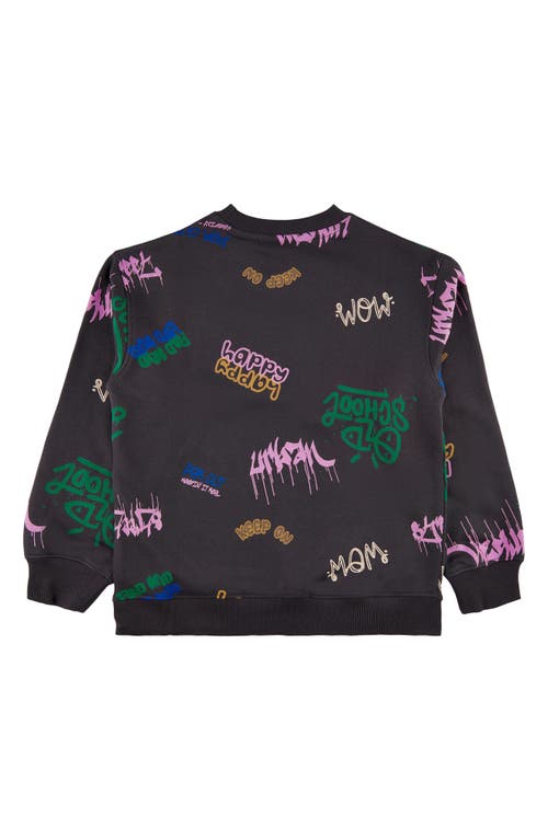 Shop The New Kids' Harvey Oversize Sweatshirt In Phantom