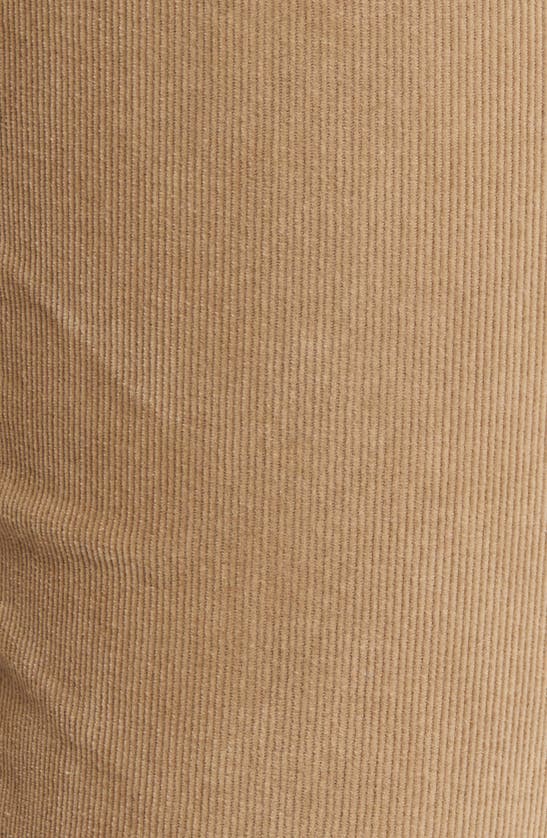 Ag Mari High Waist Slim Ankle Straight Leg Corduroy Pants In 1 Year Sulfur Vinte Khaki