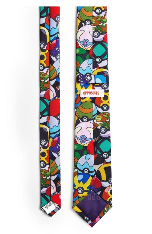 Shop Opposuits Pokeball Tie In Red Multi