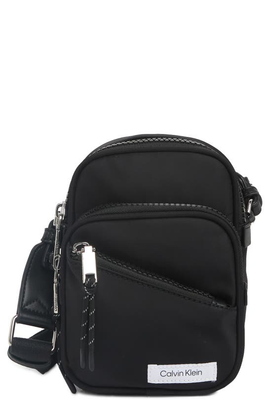 Calvin Klein Evie Crossbody Bag In Black White ModeSens