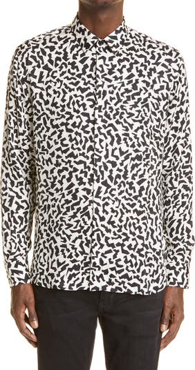 Saint laurent babycat shirt outlet