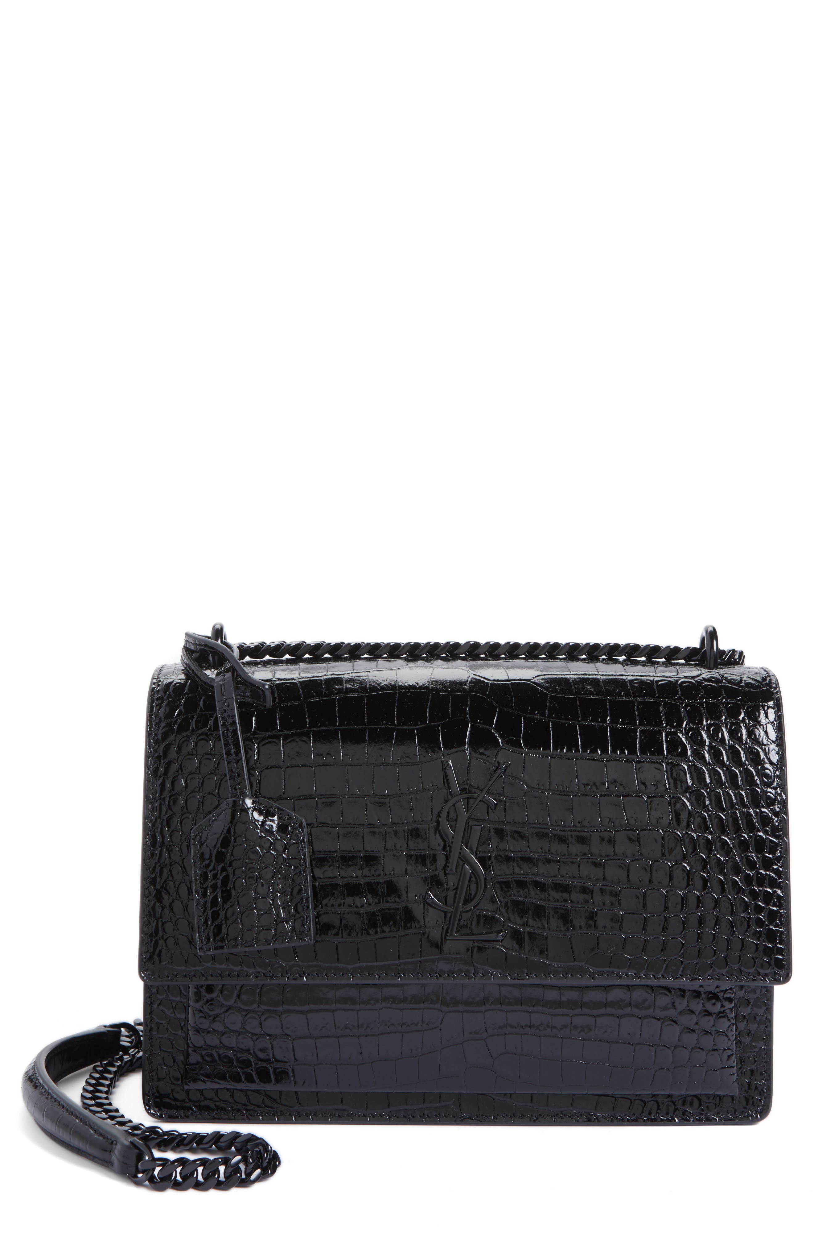 saint laurent sunset medium croc