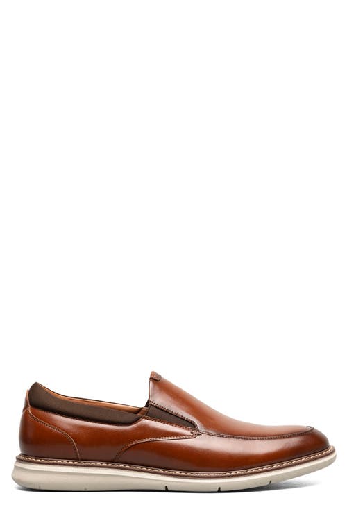 Nunn Bush Chase Moc Toe Slip-on In Cognac