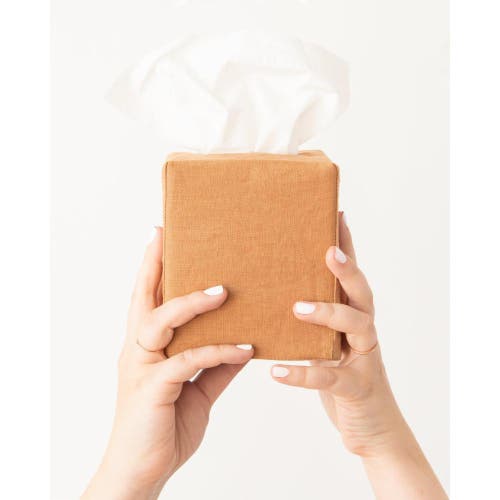 Shop Pillowpia James Tissue Box Cover In Fawn