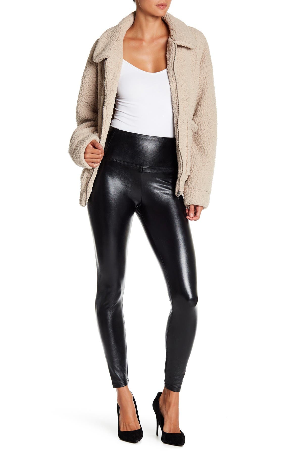 Love, Fire | Faux Leather Stretch 