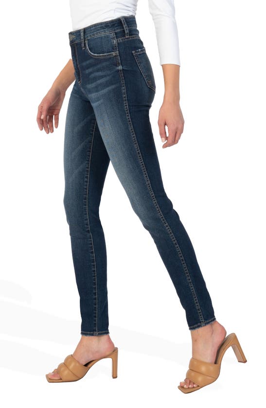 Shop Kut From The Kloth Mia Fab Ab High Waist Toothpick Skinny Jeans In Legacy Wash