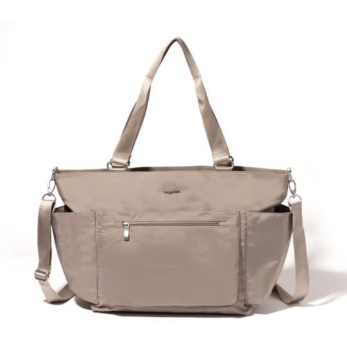 Baggallini Modern Avenue Crossbody Tote Bag In Moonrock