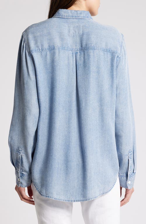 Shop Rails Ingrid Chambray Shirt In Med Vintage Cloud Wash