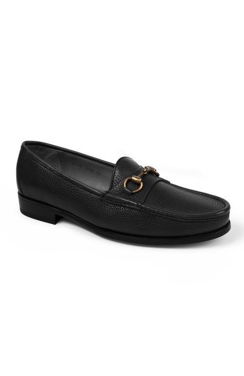 Shop Anthony Veer Lucca Bit Loafer In Black