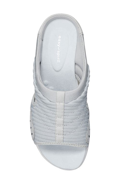 Shop Easy Spirit Traciee Sandal In Fog/fog Fabric
