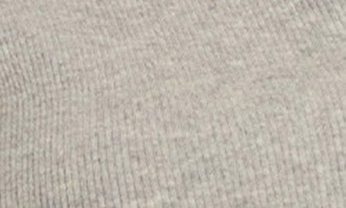 Shop Reformation Raelynn Button Front Organic Cotton Knit Top In Heather Grey