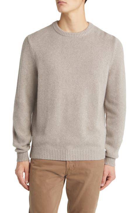 Cashmere & Cotton Crewneck Sweater