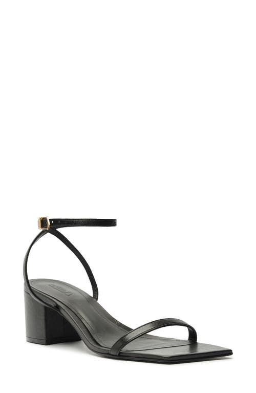 Shop Schutz Kendall Ankle Strap Sandal In Black