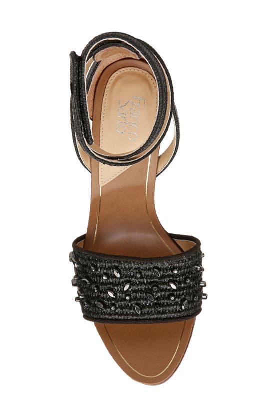 Shop Franco Sarto Eleanor 2 Ankle Strap Sandal In Black