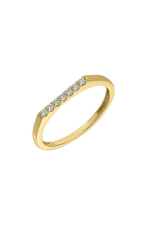 Bony Levy Bardot Diamond Stackable Ring In 18k Yellow Gold