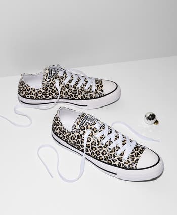 chatarra animación regular Converse Chuck Taylor® All Star® Leopard Print Low Top Sneaker (Women) |  Nordstromrack