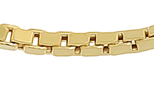 Shop Bony Levy 14k Gold Box Chain Bracelet In 14k Yellow Gold