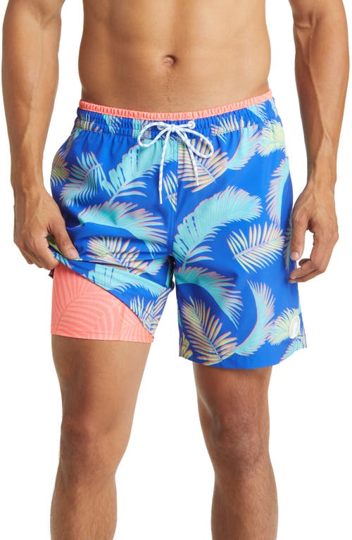 Chubbies En Fuegos 7-Inch Swim Trunks The Retro Palms at Nordstrom,