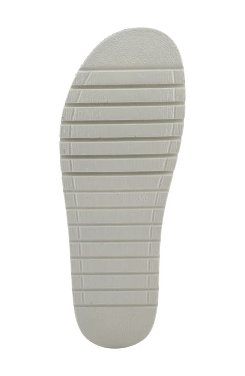 Spring Step Montera Platform Sandal In White
