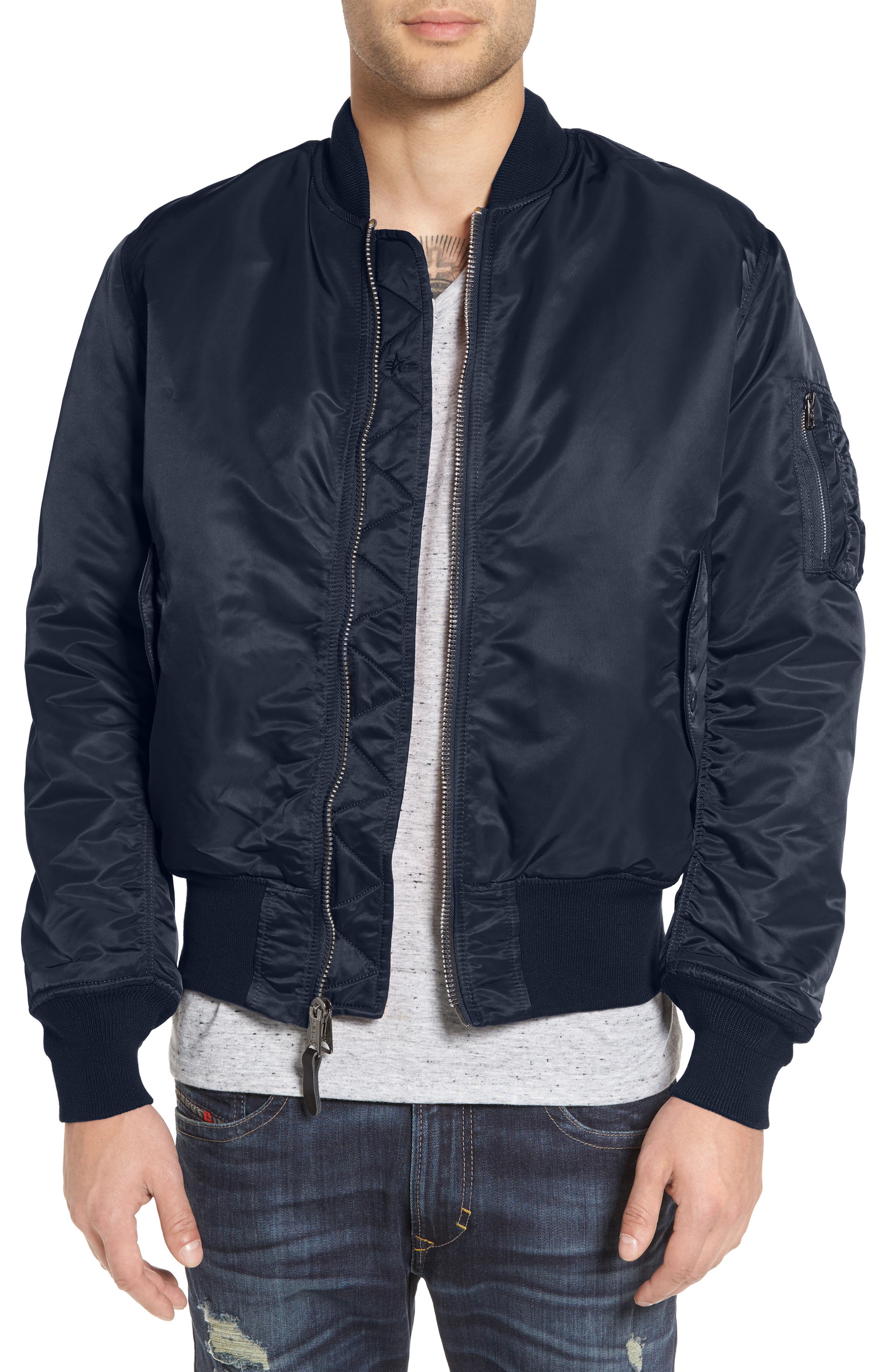 Alpha Industries Ma 1 Slim Fit Bomber Jacket Nordstrom Rack