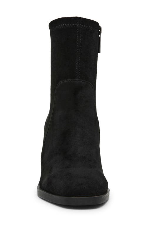 Anne Klein Astrid Boot In Black Microsuede