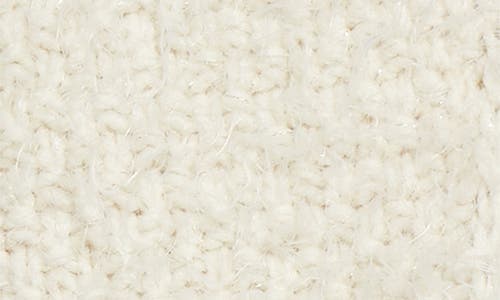 Moncler Fuzzy Wool Blend Knit & Quilted Down Cardigan In Silk White